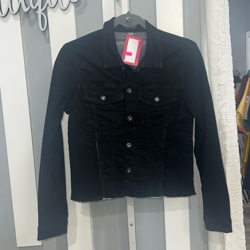Black Jean Jacket